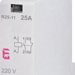 Контактор ETI 002463504 R 25-11 230V AC 25A (AC1)