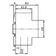 Контактор ETI 002463502 R 25-20 230V AC 25A (AC1)