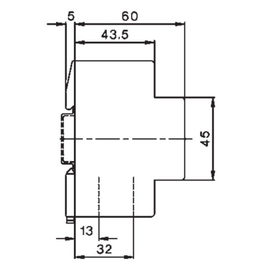 Контактор ETI 002463506 R 25-02 230V AC 25A (AC1)