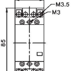 Модульний контактор ETI 002463482 R 63-20 230V
