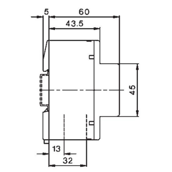 Модульний контактор ETI 002463484 R 63-11 230V