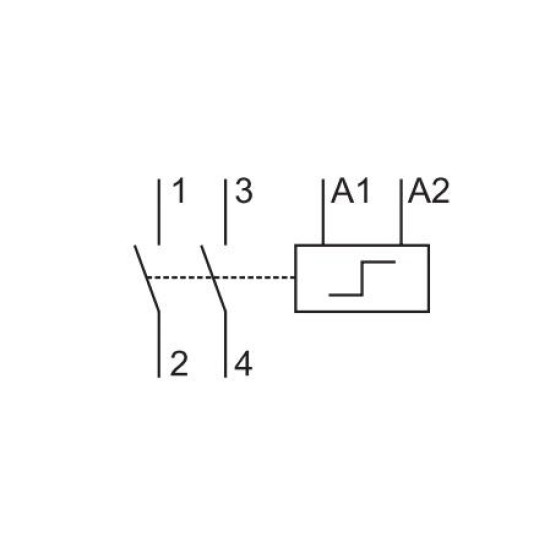 Імпульсне реле ETI 002464104 RBS 225-20 230V AC 25A (2НО AC1)