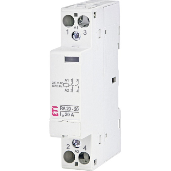 Контактор ETI 002464092 RA 20-20 230V AC
