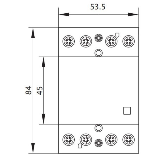 Контактор ETI 002464096 RA 63-40 230V AC