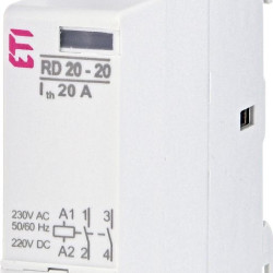 Контактор ETI 002464004 RD 20-20 (230V AC/DC) (AC1)