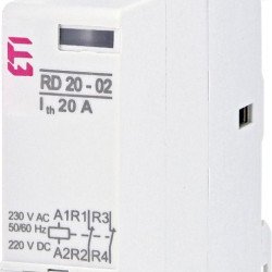 Контактор ETI 002464008 RD 20-02 (230V AC/DC) (AC1)