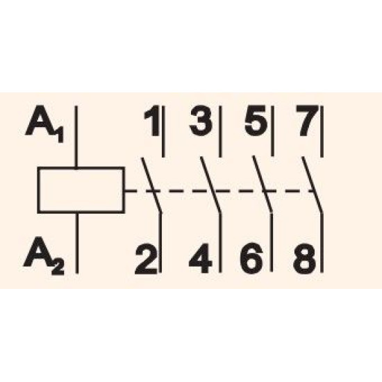 Контактор ETI 002464013 RD 25-31 (24V AC/DC) (AC1)