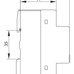 Контактор ETI 002464005 RD 20-20 (24V AC/DC) (AC1)