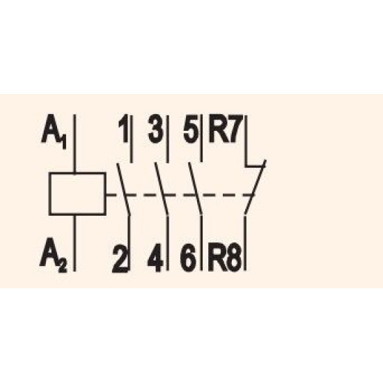 Контактор ETI 002464020 RD 40-31 (230V AC/DC) (AC1)
