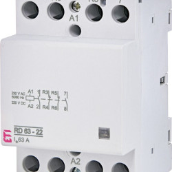Контактор ETI 002464030 RD 63-22 (230V AC/DC) (AC1)