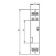 Контактор ETI 002464040 R 20-20-R 230V AC 20A (AC1) з ручним керуванням