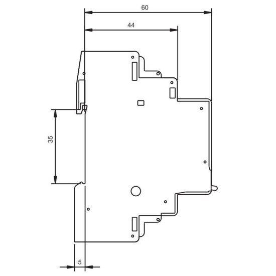 Контактор ETI 002464035 RD 20-10-R 24V AC/DC 20A (AC1) з ручним керуванням