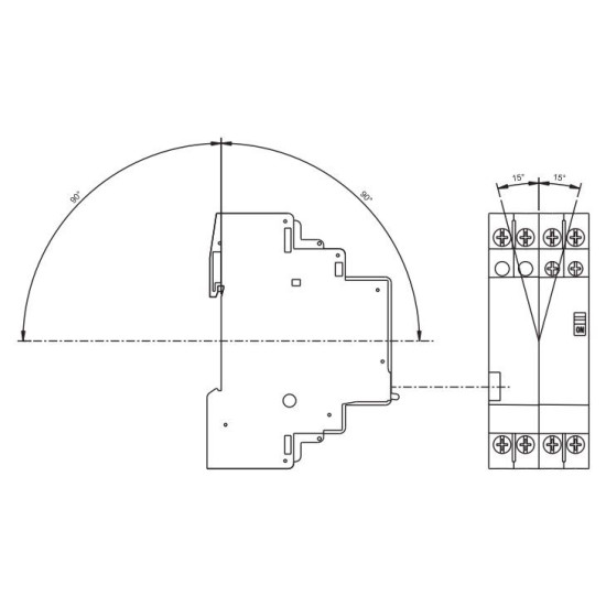 Контактор ETI 002464034 RD-R 20-10 230V AC/DC (ручне керування)