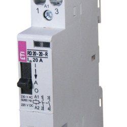 Контактор ETI 002464032 RR 20-10-R 230V AC 20A (AC1) з ручним керуванням