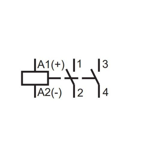 Контактор ETI 002464042 RD-R 20-20 230V AC/DC (ручне керування)