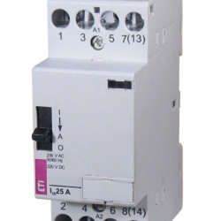 Контактор ETI 002464060 RR 25-22-R 230V AC 25A (AC1) з ручним керуванням