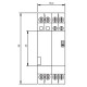 Контактор ETI 002464060 RR 25-22-R 230V AC 25A (AC1) з ручним керуванням