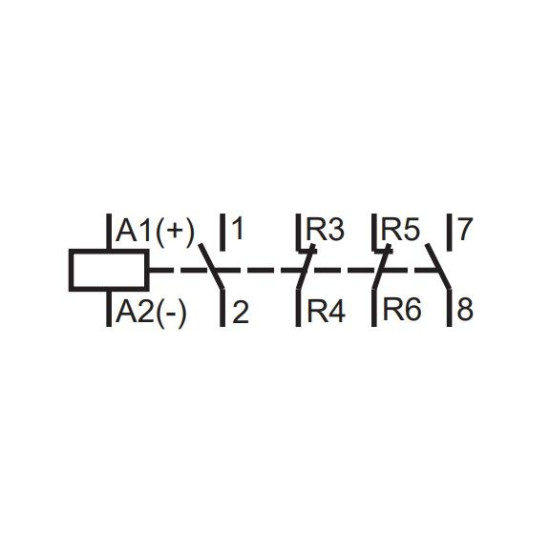 Контактор ETI 002464062 RD-R 25-22 230V AC/DC (ручне керування)