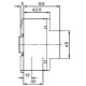 Контактор ETI 002462310 R 25-40 230V AC 25A (AC1)