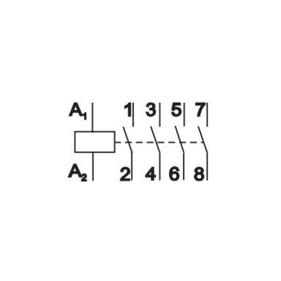 Контактор ETI 002462310 R 25-40 230V AC 25A (AC1)