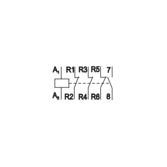 Контактор ETI 002462330 R 25-13 230V AC 25A (AC1)