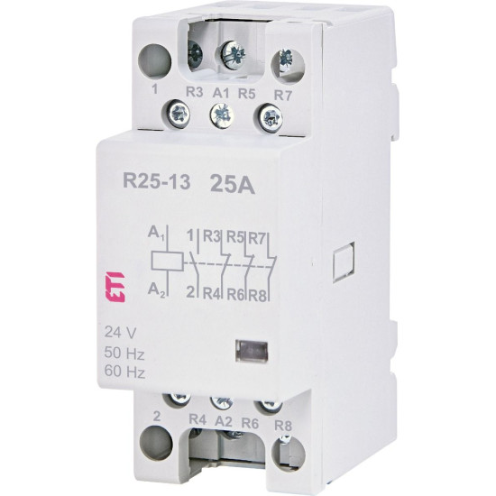 Контактор ETI 002462331 R 25-13 24V AC 25A (AC1)