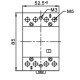 Контактор ETI 002463410 R 40-40 230V AC 40A (AC1)