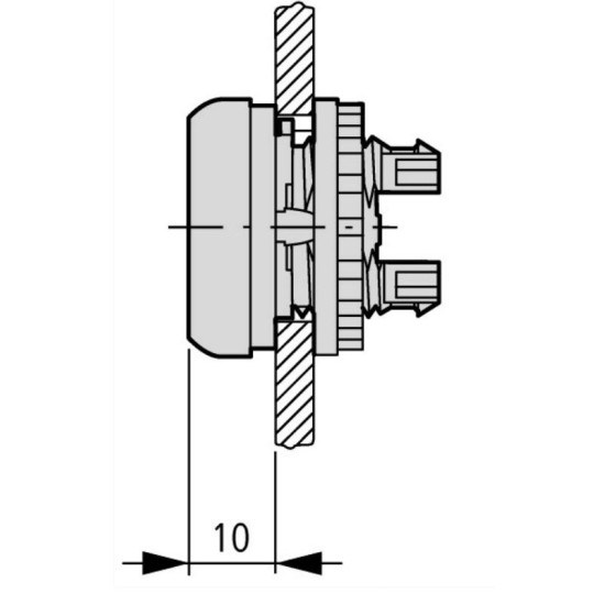 Головка кнопки Eaton Moeller M22-DR