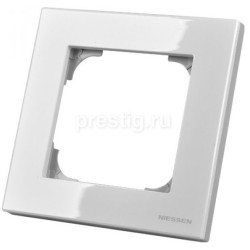 Однопостова рамка ABB Sky 8571 BL (біла)