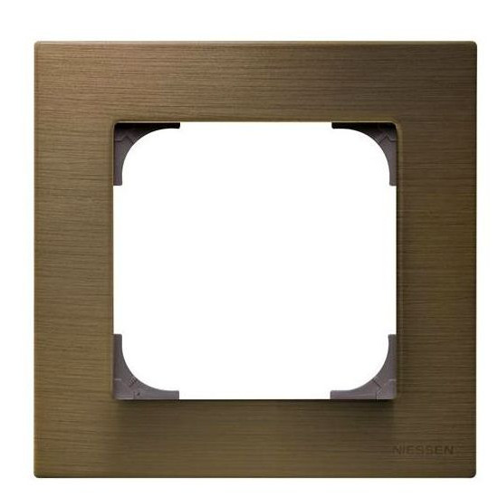 Однопостова рамка ABB Sky 8571 OE (золото)