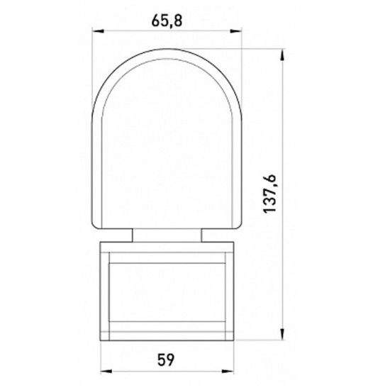 Датчик руху E.Next e.sensor.pir.10F.white
