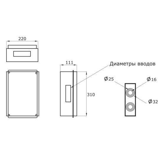 Металева основа під лючок підлоговий DKC 01371 NEST-8