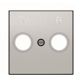 Центральна плата TV+R розетки ABB Sky 8550 PL (срібло)