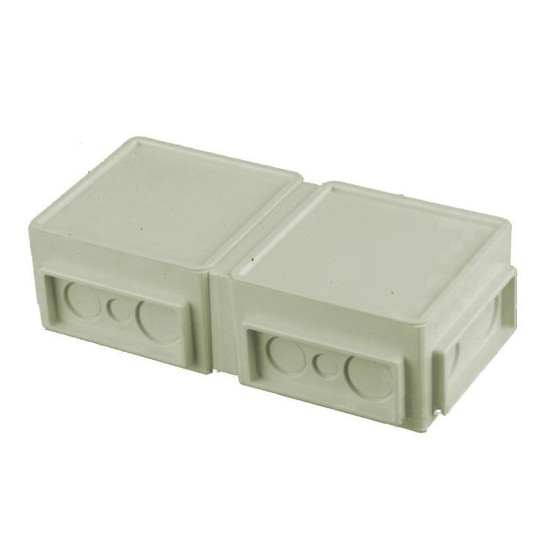 Подвійна коробка, що вбудовується в підлоговий лючок Legrand 650331 2х3М