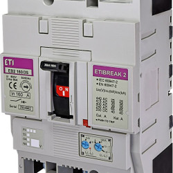Автоматичний вимикач ETI 004671073 EB2 250/3L 250А 3р (25кА)