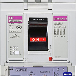 Автоматичний вимикач ETI 004671121 EB2 630/3LE 630А 3р (36кА)