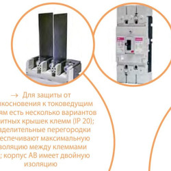 Автоматичний вимикач ETI 004671802 EB2S 160/3LF 20А 3P (16kA фіксовані налаштування)