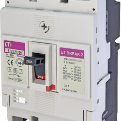 Автоматичний вимикач ETI 004671864 EB2S 250/3HF 3P 200A 40kA (фіксована)