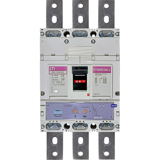 Автоматичний вимикач ETI 004672220 EB2 1000/3E 1000A 3p (70kA)