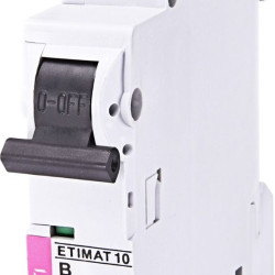 Автоматичний вимикач ETI 002121717 ETIMAT 10 1p B 20А (10 kA)