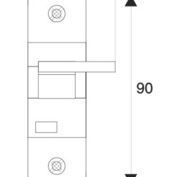 Незалежний розчіплювач ETI 002159311 DA ETIMAT 10 DC 48V