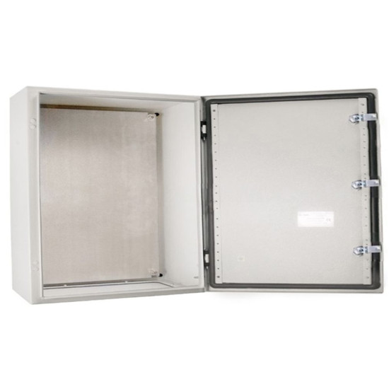 Металевий бокс ETI 001102149 GT 100-100-30 IP66 1000x1000x300 із 3 замками