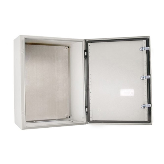 Металевий бокс ETI 001102143 GT 100-60-30 IP66 1000x600x300 з 3 замками
