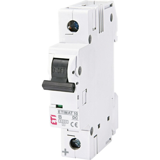 Автоматичний вимикач ETI 002127721 ETIMAT 10 DC 1p 50A (6kA)
