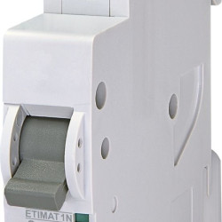 Автоматичний вимикач ETI 002191122 ETIMAT 6 1p+N C 10А (6 kA)