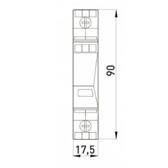 Пристрій захисту від імпульсних перенапруг E.next 81.200/05 e.PO 280V/7kA