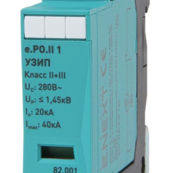 Пристрій захисту від імпульсних перенапруг E.next 82.001 e.POII.1