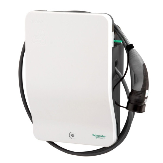 Зарядна станція Schneider Electric EVH2S7P0AK Evlink Wallbox T1 32A із приєднаним кабелем