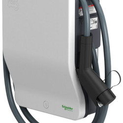 Зарядна станція Schneider Electric EVH2S7P0AK Evlink Wallbox T1 32A із приєднаним кабелем