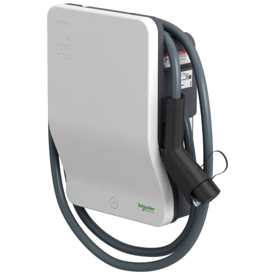 Зарядна станція Schneider Electric EVH2S7P0AK Evlink Wallbox T1 32A із приєднаним кабелем